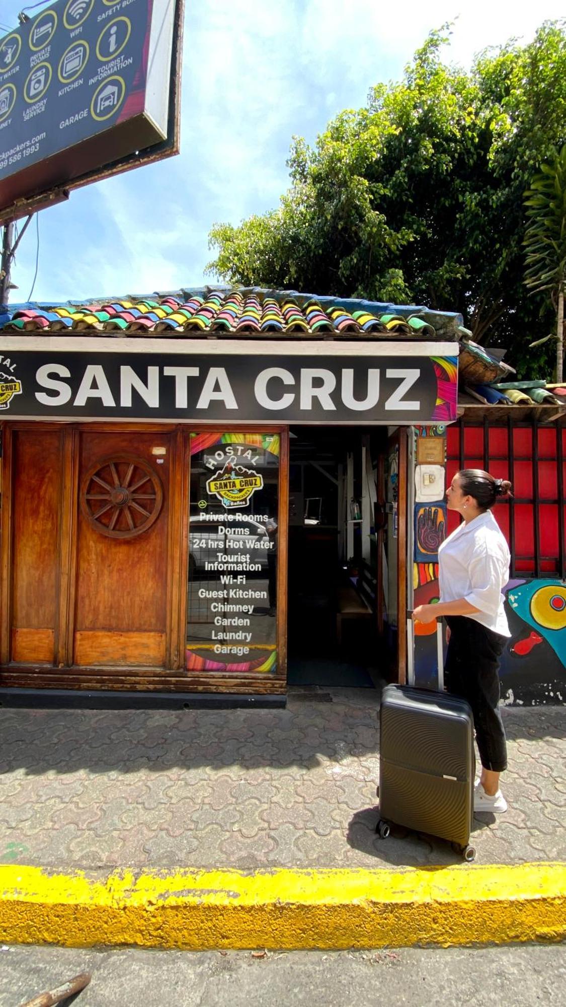 Santa Cruz Backpackers Hostal Banos  Luaran gambar