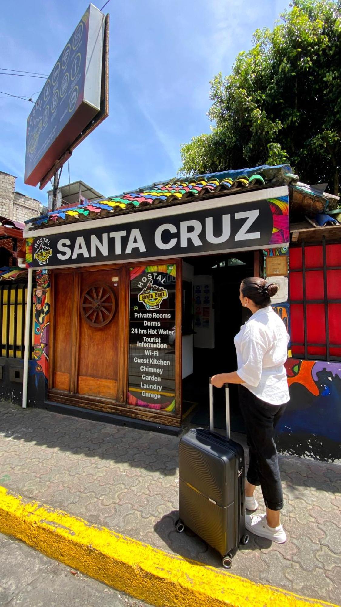 Santa Cruz Backpackers Hostal Banos  Luaran gambar